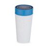 circular cup kelimek na kavu 340ml chalk and pacific blue zelenadomacnost001
